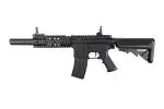 Spartac SRT 15 M4 Commando Rifle mit Silencer Black  AEG 0,5 Joule